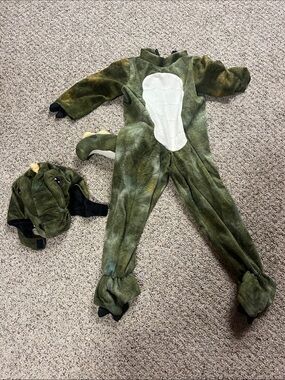 Spooktacular Creations Green Plush Dinosaur Costume - 3T